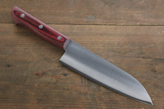 Kanetsune VG2 มีด Santoku มีดทำครัวญี่ปุ่น 165mm ด้ามไม้ Pakka wood