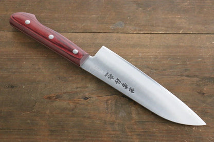 Kanetsune VG2 มีด Santoku มีดทำครัวญี่ปุ่น 165mm ด้ามไม้ Pakka wood