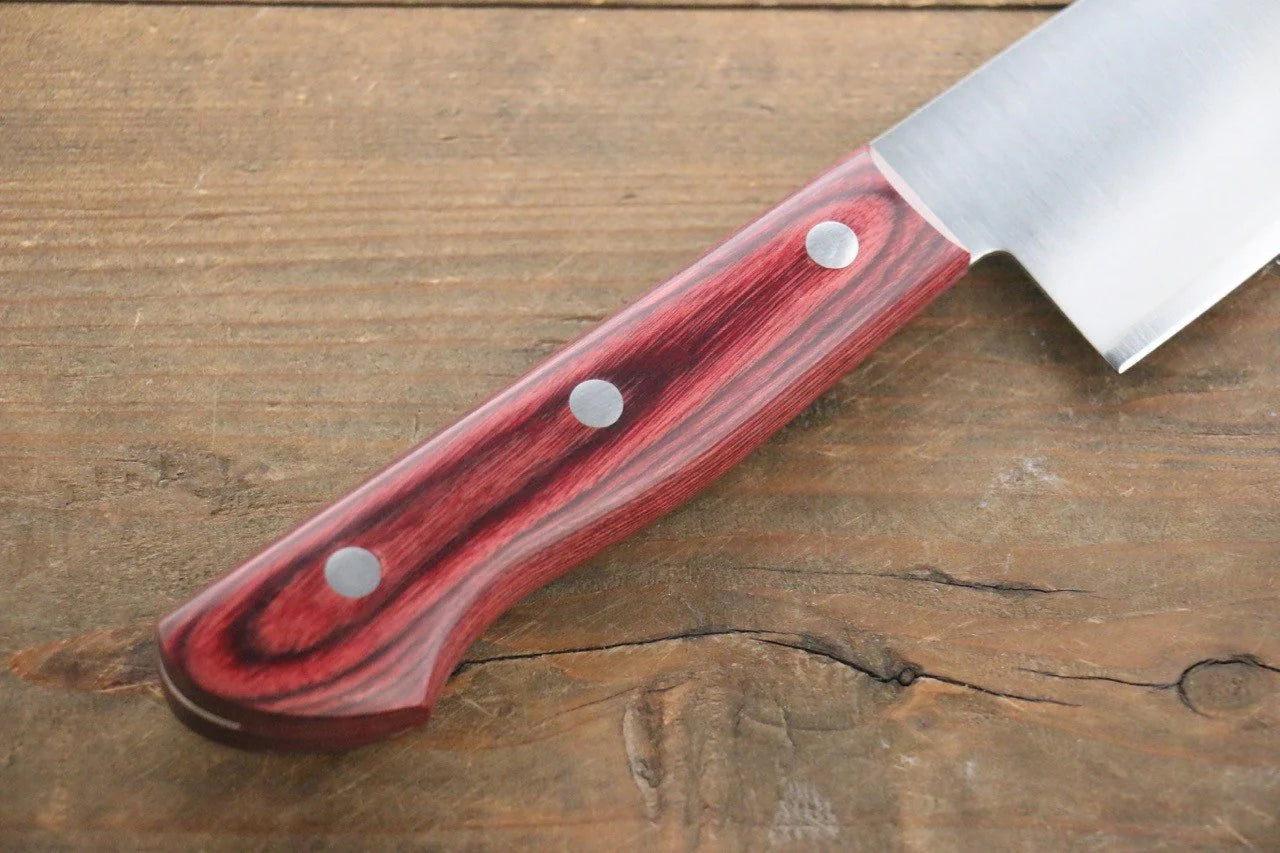 Kanetsune VG2 มีด Santoku มีดทำครัวญี่ปุ่น 165mm ด้ามไม้ Pakka wood