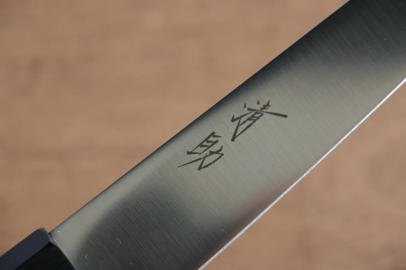 Seisuke โมลิบดินัม มีดสไลซ์ มีดทำครัวญี่ปุ่น 180mm ไม้ Pakka wood สีดำด้าม