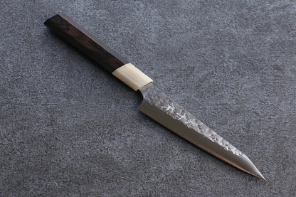 Yu Kurosaki Senko R2/SG2 ลายค้อนตี มีดขนาดเล็ก  Petty มีดทำครัวญี่ปุ่น 130mm ไม้มะเกลือด้าม