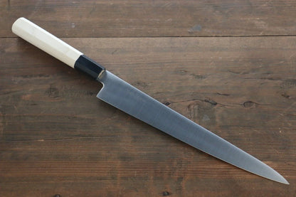 Sakai Takayuki Grand Chef Grand Chef Swedish Steel (เหล็กสวีเดน) มีดเลาะเอ็น Sujihiki มีดทำครัวญี่ปุ่น 240mm ด้ามต้นเเมกโนเลีย