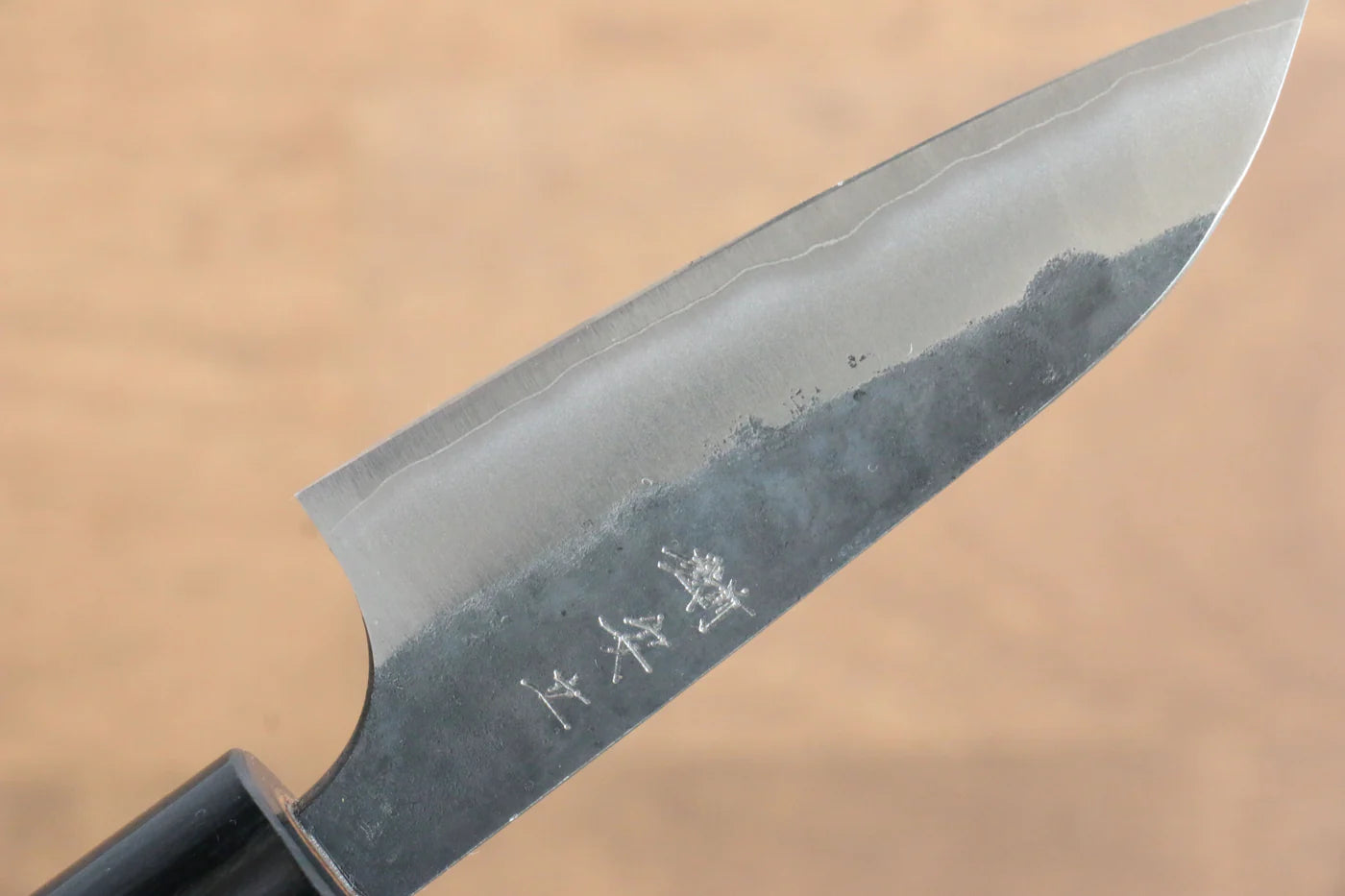 Katsushige Anryu Blue Super (บลูซุปเปอร์สตีล) มีดขนาดเล็ก  Petty มีดทำครัวญี่ปุ่น 75mm ด้ามไม้พะยูง