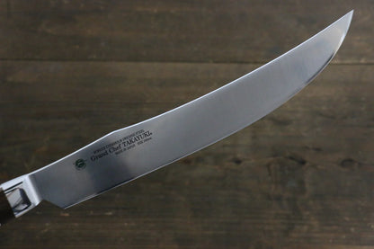 Sakai Takayuki สเเตนเลส มีดเเกะสลัก มีดทำครัวญี่ปุ่น 240mm