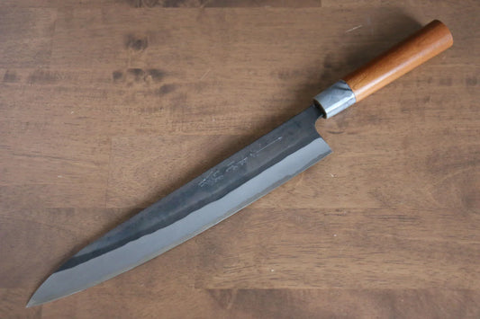 Nao Yamamoto White Steel (เหล็กกล้าขาว) No.2 Kurouchi มีดเลาะเอ็น Sujihiki มีดทำครัวญี่ปุ่น 270mm ด้ามซากุระ