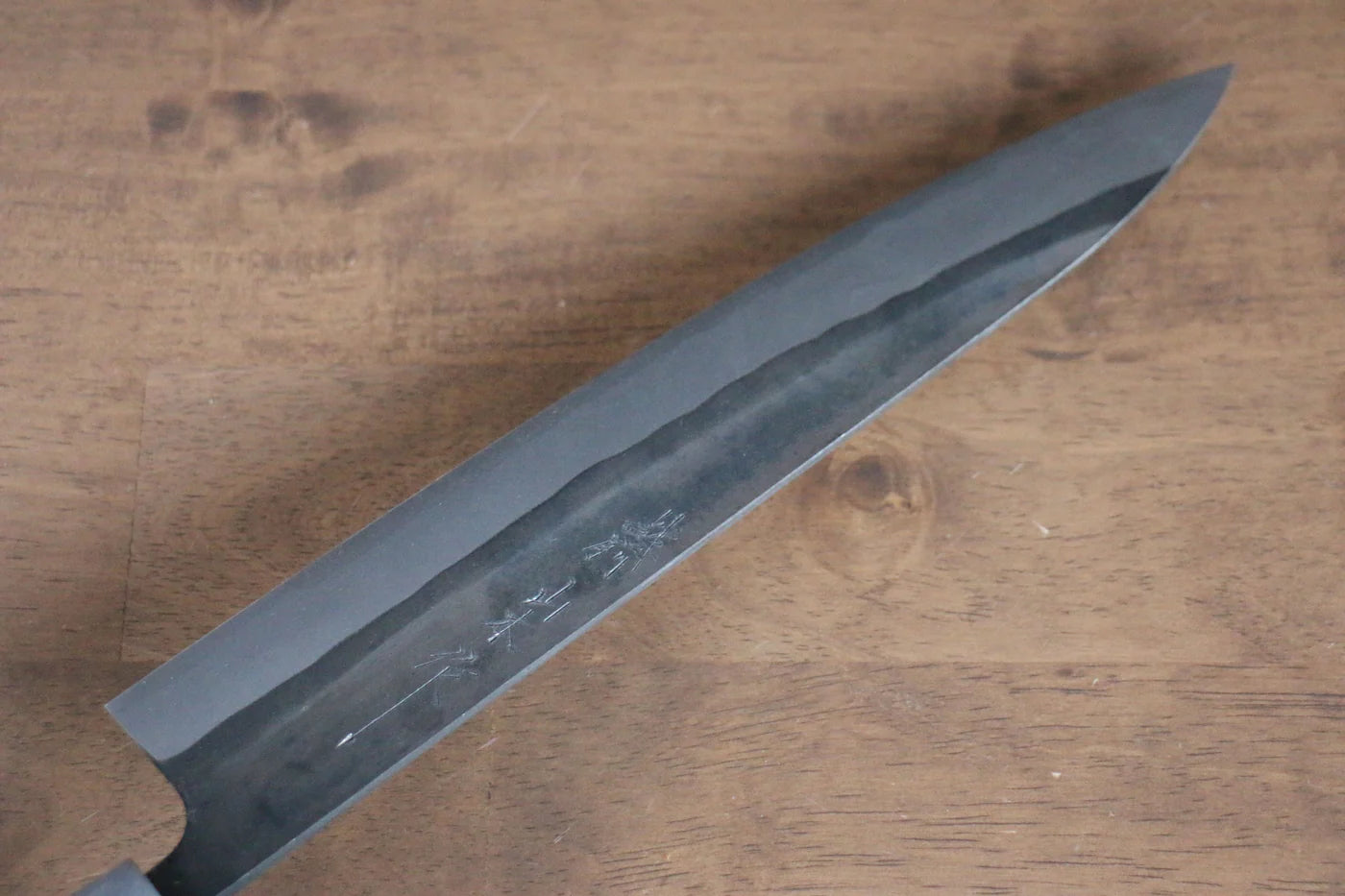 Nao Yamamoto White Steel (เหล็กกล้าขาว) No.2 Kurouchi มีดเลาะเอ็น Sujihiki มีดทำครัวญี่ปุ่น 270mm ด้ามซากุระ