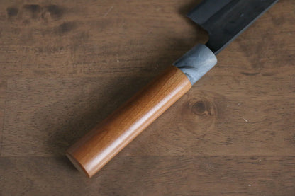 Nao Yamamoto White Steel (เหล็กกล้าขาว) No.2 Kurouchi มีดเลาะเอ็น Sujihiki มีดทำครัวญี่ปุ่น 270mm ด้ามซากุระ