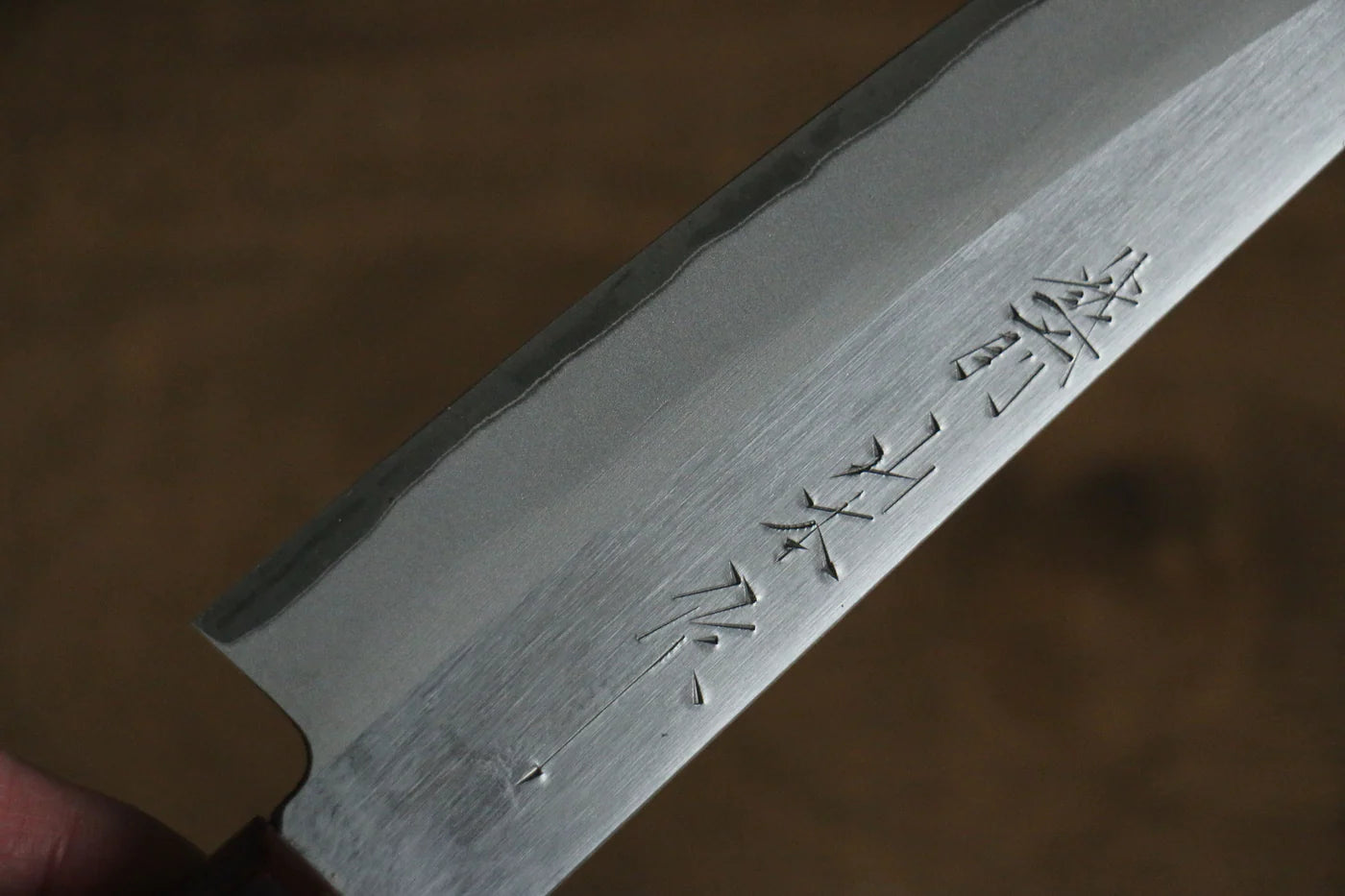Nao Yamamoto White Steel (เหล็กกล้าขาว) No.2 มีดขนาดเล็ก  Petty มีดทำครัวญี่ปุ่น 150mm ด้ามไม้ Pakka wood สีแดง