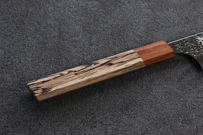 Yoshimi Kato Minamo R2/SG2 ลายค้อนตี มีดกิวโตะ Gyuto มีดทำครัวญี่ปุ่น 210mm ด้ามโอ๊ค