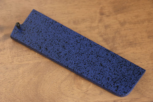 (กลาง) ไม้ Pakka wood สีน้ำเงิน ฝัก (ปลอก) มีด มีดหั่นผัก Nakiri ไม้อัด 180mm Kaneko