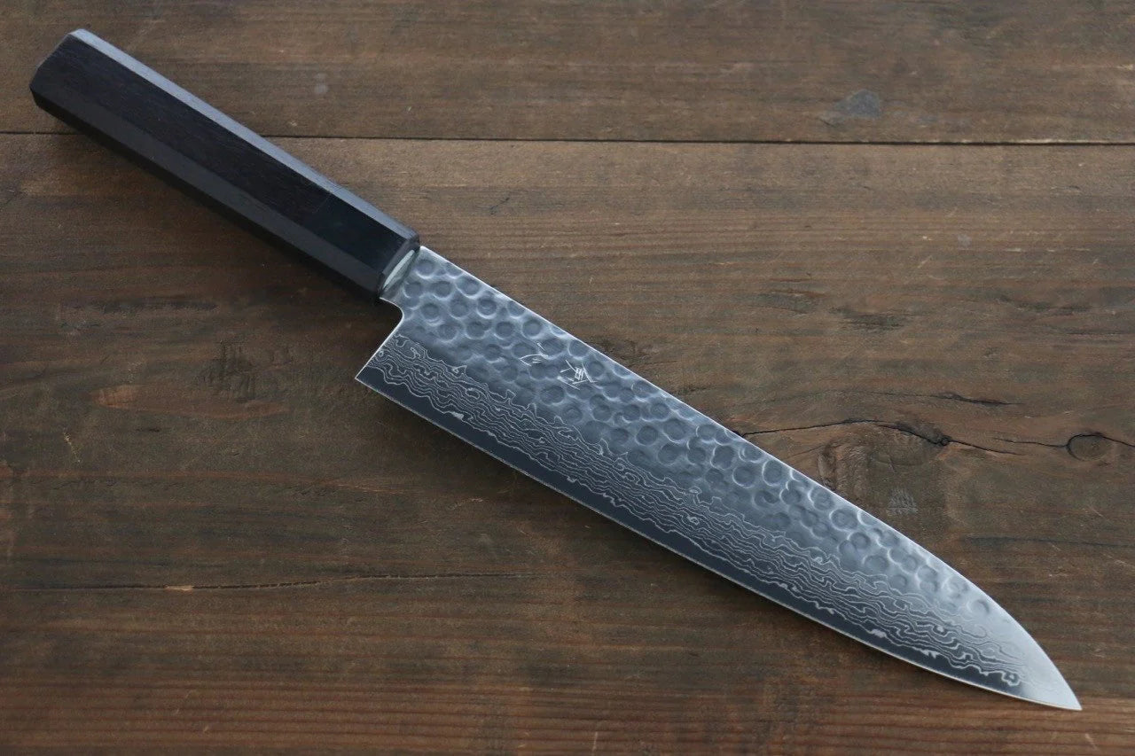 Seisuke AUS10 มีดกิวโตะ Gyuto มีดทำครัวญี่ปุ่น 210mm ด้ามไม้พะยูง