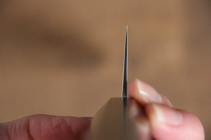 Kajin เหล็กโคบอลด์พิเศษ ดามัสกัส มีดกิวโตะ Gyuto มีดทำครัวญี่ปุ่น 210mm ด้ามไม้ Pakka wood สีเทา