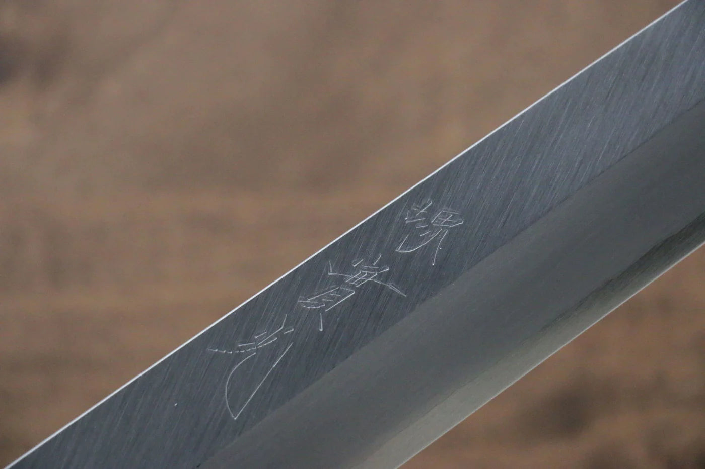 Jikko Silver Steel No.3 (เหล็กเงิน No.3) มีด Sakimaru Yanagiba มีดทำครัวญี่ปุ่น 330mm ด้ามไม้พะยูง