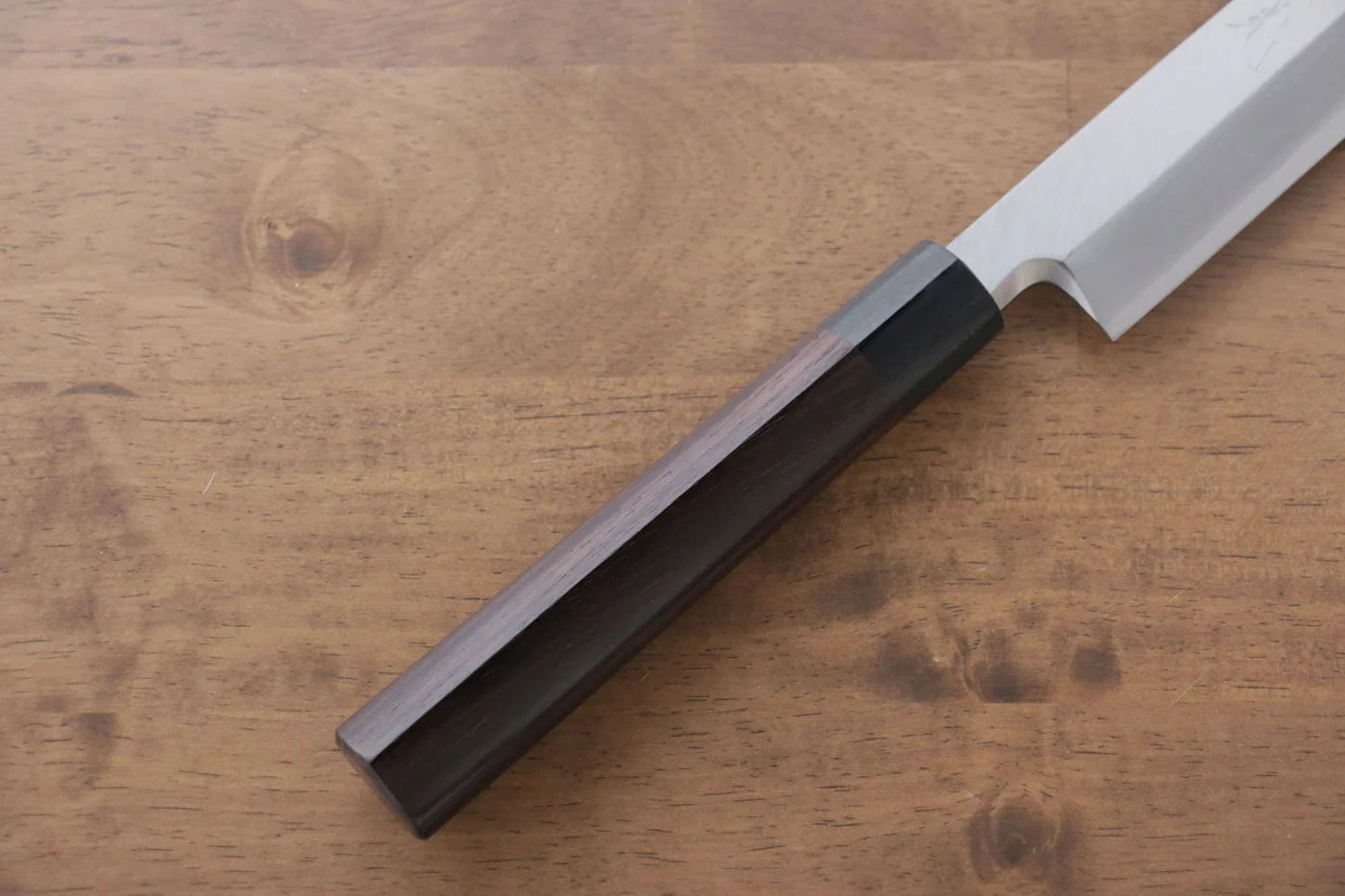 Jikko Silver Steel No.3 (เหล็กเงิน No.3) มีด Sakimaru Yanagiba มีดทำครัวญี่ปุ่น 330mm ด้ามไม้พะยูง