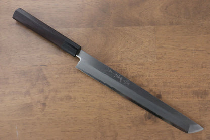Jikko Silver Steel No.3 (เหล็กเงิน No.3) มีด Sakimaru Yanagiba มีดทำครัวญี่ปุ่น 240mm ด้ามไม้พะยูง