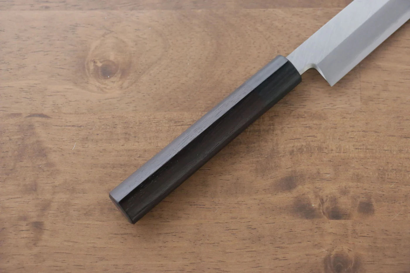 Jikko Silver Steel No.3 (เหล็กเงิน No.3) มีด Sakimaru Yanagiba มีดทำครัวญี่ปุ่น 240mm ด้ามไม้พะยูง
