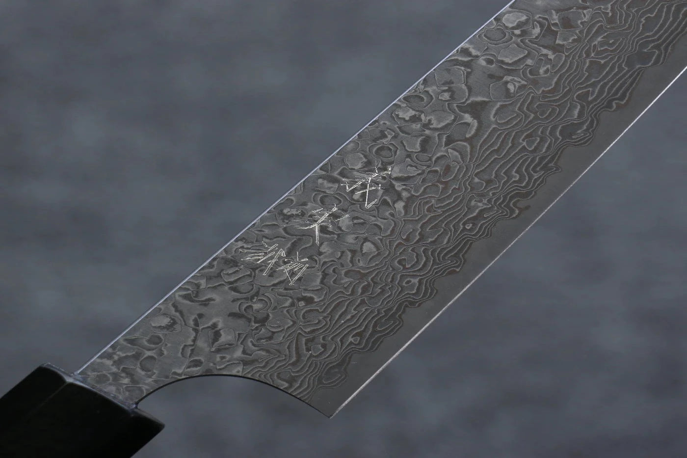 Yoshimi Kato VG10 ดามัสกัส มีดขนาดเล็ก  Petty มีดทำครัวญี่ปุ่น 150mm ด้ามไม้เวงเก้
