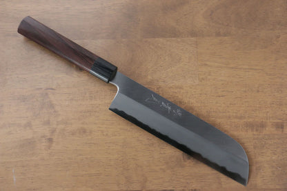 Jikko White Steel (เหล็กกล้าขาว) No.2 มีด Kamagata Usuba มีดทำครัวญี่ปุ่น 210mm ด้ามไม้พะยูง