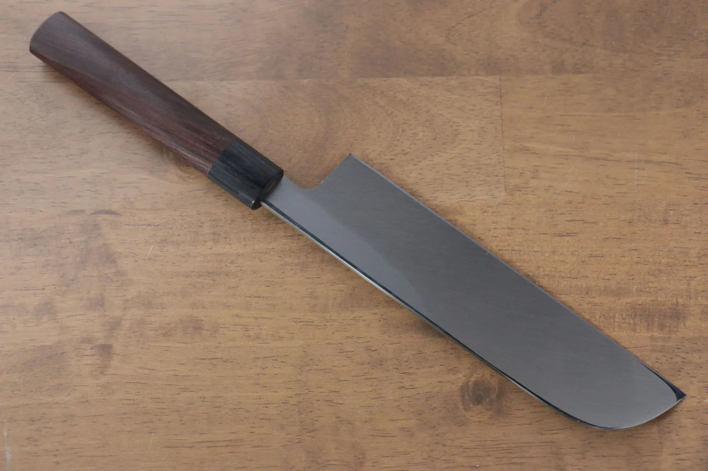Jikko White Steel (เหล็กกล้าขาว) No.2 มีด Kamagata Usuba มีดทำครัวญี่ปุ่น 210mm ด้ามไม้พะยูง