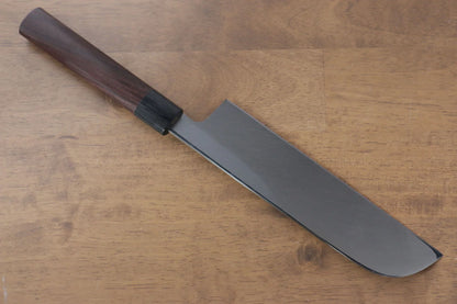 Jikko White Steel (เหล็กกล้าขาว) No.2 มีด Kamagata Usuba มีดทำครัวญี่ปุ่น 210mm ด้ามไม้พะยูง