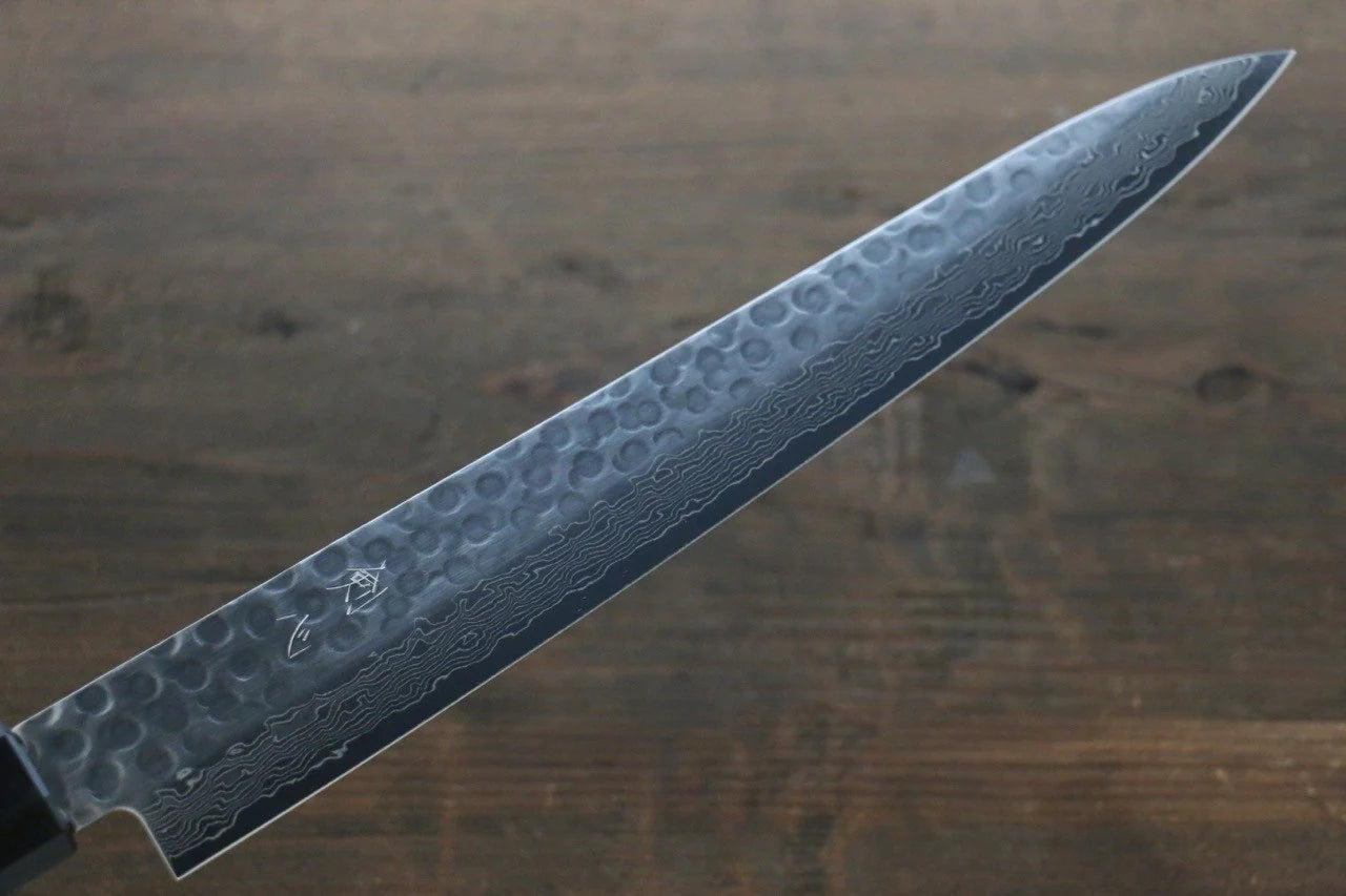 Seisuke AUS10 มีดเลาะเอ็น Sujihiki มีดทำครัวญี่ปุ่น 240mm ด้ามไม้พะยูง