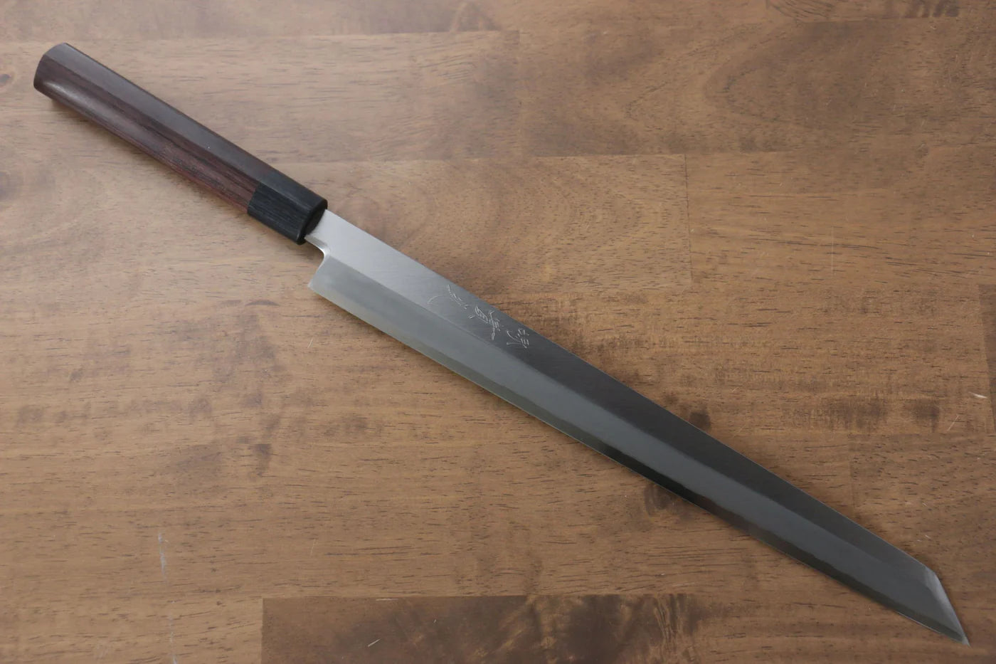 Jikko Silver Steel No.3 (เหล็กเงิน No.3) มีด Kiritsuke Yanagiba มีดทำครัวญี่ปุ่น 330mm ด้ามไม้พะยูง
