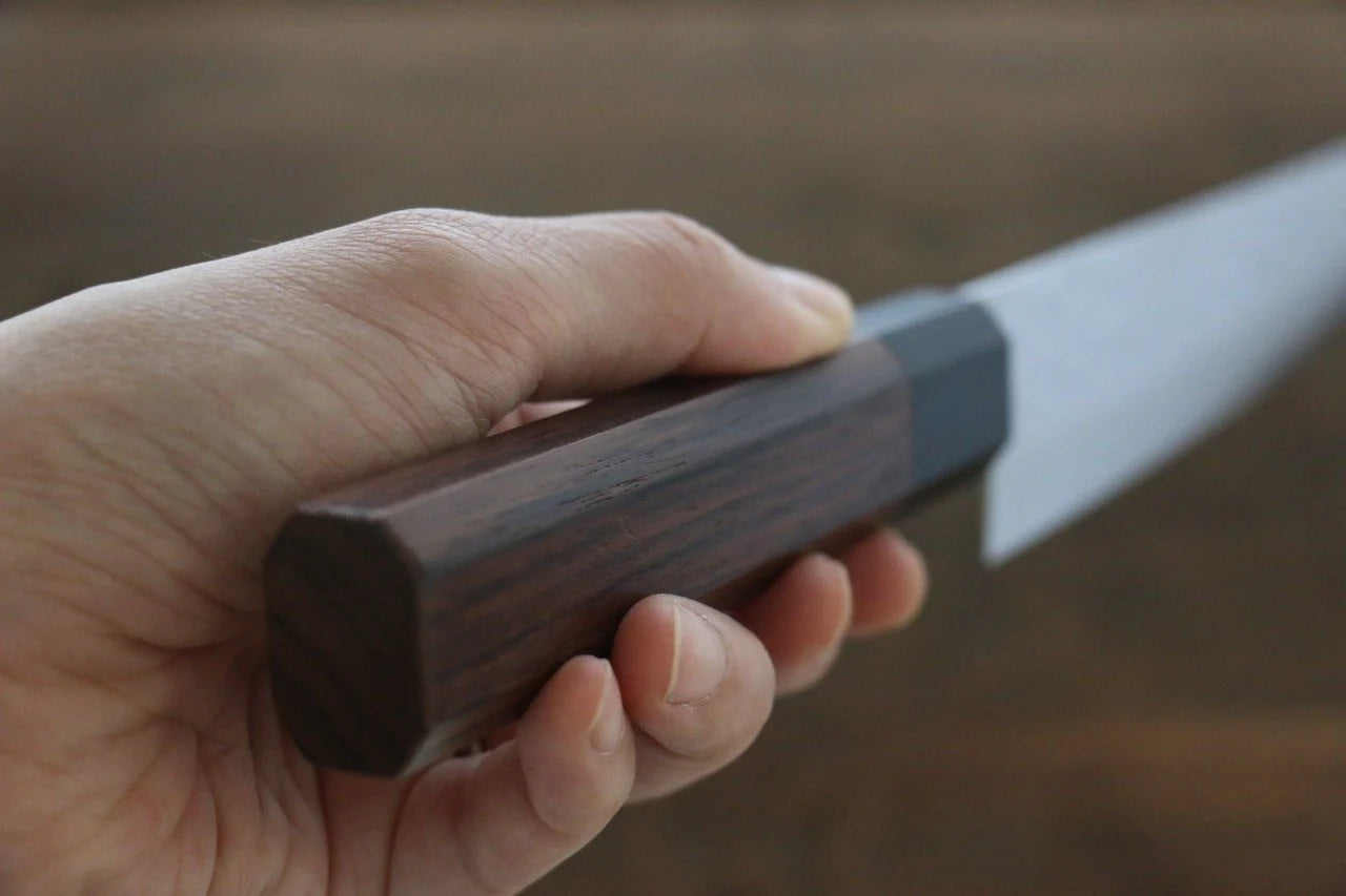 Seisuke AUS10 มีดเลาะเอ็น Sujihiki มีดทำครัวญี่ปุ่น 240mm ด้ามไม้พะยูง