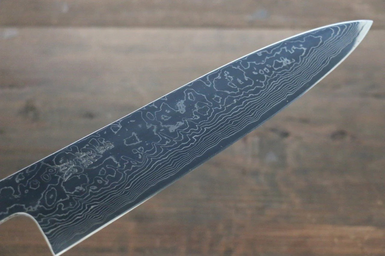 Sukenari R2/SG2 ดามัสกัส มีดกิวโตะ Gyuto มีดทำครัวญี่ปุ่น 240mm ด้ามไม้พะยูง