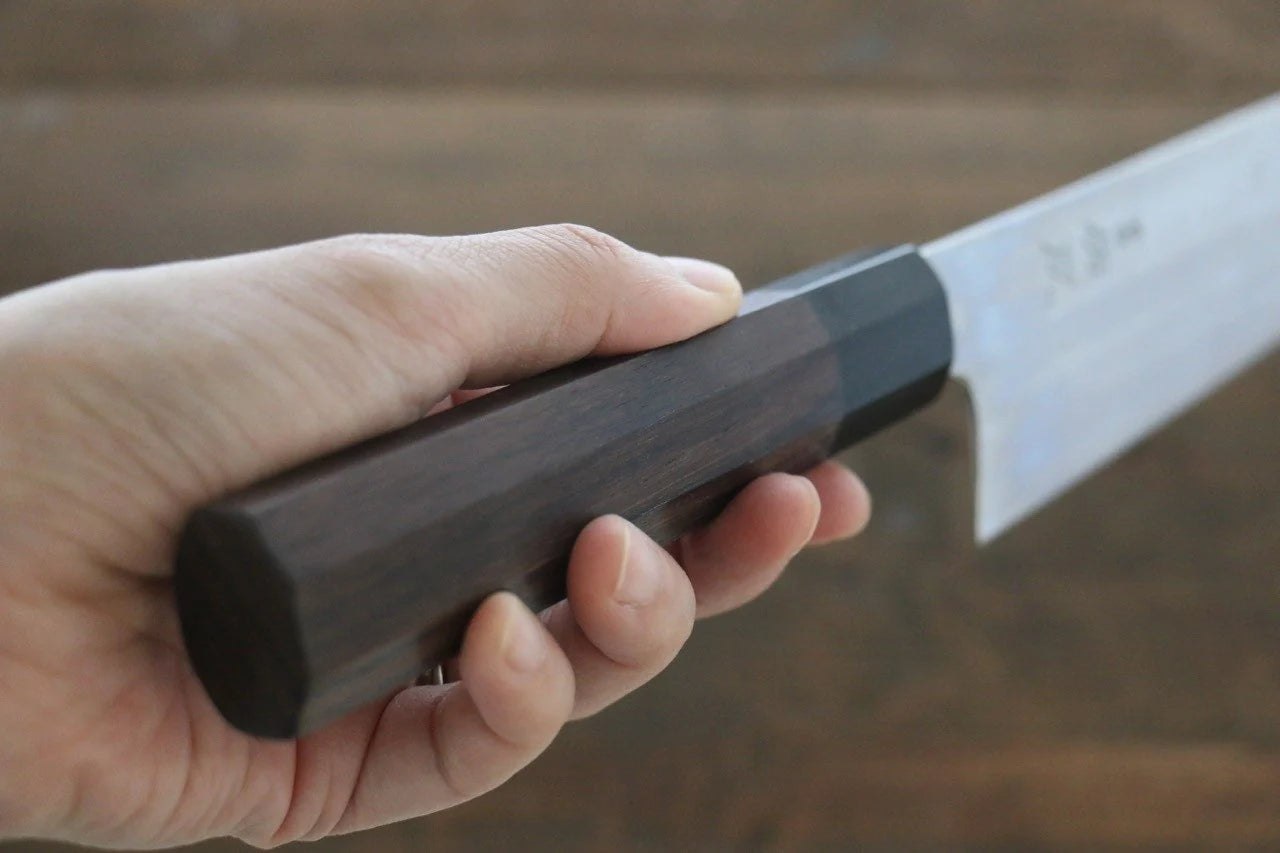 Sukenari R2/SG2 ดามัสกัส มีดกิวโตะ Gyuto มีดทำครัวญี่ปุ่น 240mm ด้ามไม้พะยูง
