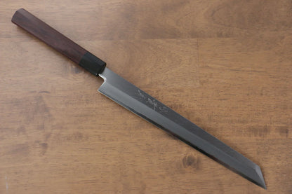Jikko Silver Steel No.3 (เหล็กเงิน No.3) มีด Kiritsuke Yanagiba มีดทำครัวญี่ปุ่น 240mm ด้ามไม้พะยูง