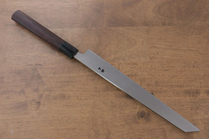 Jikko Silver Steel No.3 (เหล็กเงิน No.3) มีด Kiritsuke Yanagiba มีดทำครัวญี่ปุ่น 240mm ด้ามไม้พะยูง