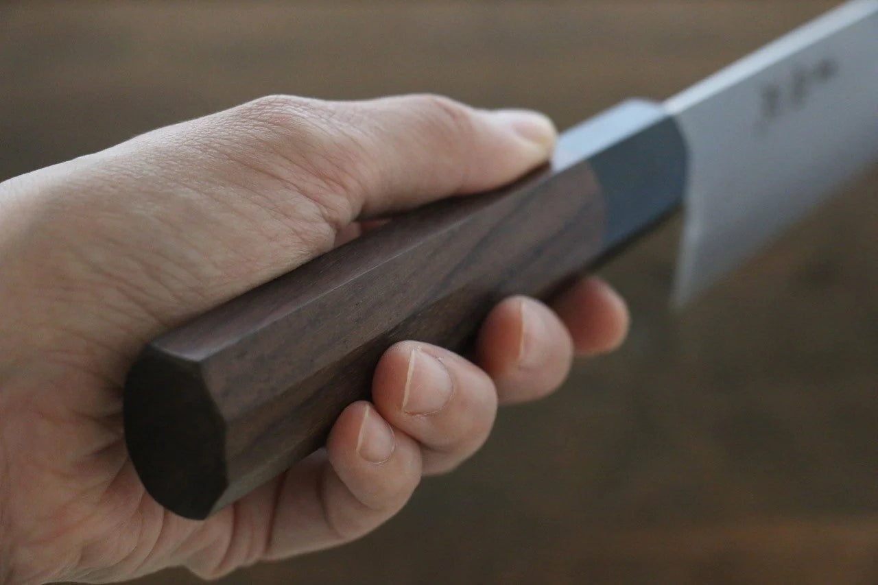 Sukenari R2/SG2 3 ชั้น มีด Kiritsuke Gyuto มีดทำครัวญี่ปุ่น 210mm ด้ามไม้พะยูง