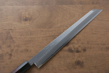 Jikko Silver Steel No.3 (เหล็กเงิน No.3) มีด Kiritsuke Yanagiba มีดทำครัวญี่ปุ่น 240mm ด้ามไม้พะยูง