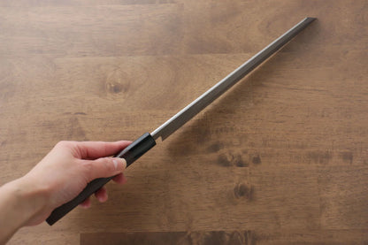 Jikko Silver Steel No.3 (เหล็กเงิน No.3) มีด Kiritsuke Yanagiba มีดทำครัวญี่ปุ่น 240mm ด้ามไม้พะยูง