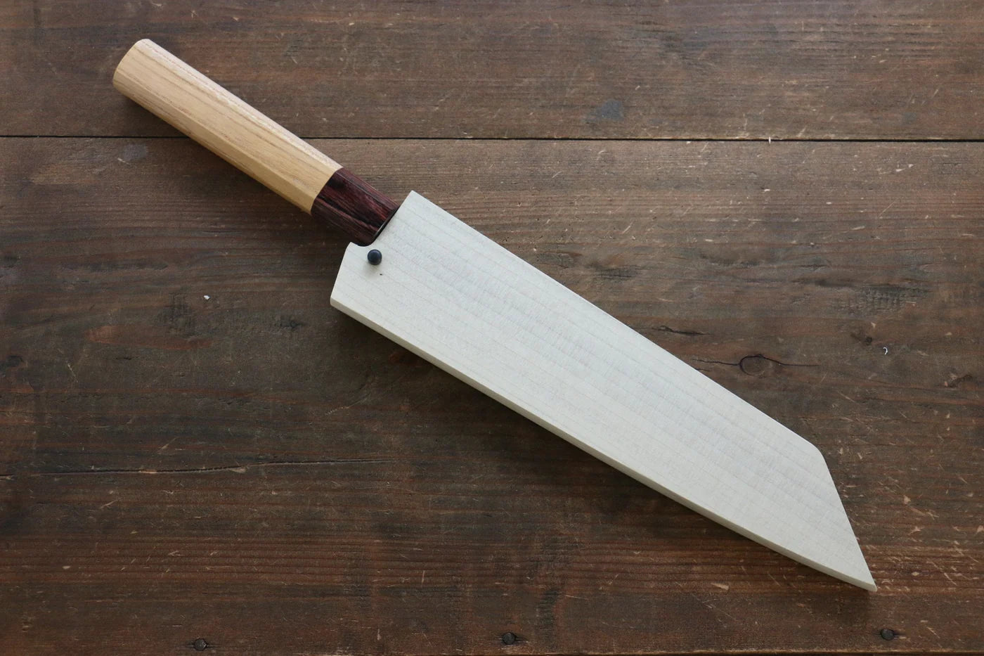 ไม้เเมกโนเลีย ฝัก (ปลอก) มีด มีด Kengata Gyuto ไม้อัด 190mm