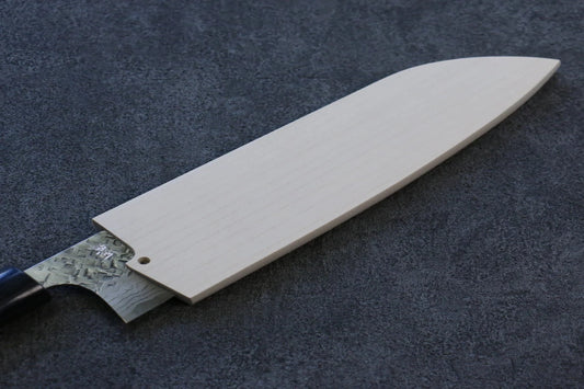 ไม้เเมกโนเลีย ฝัก (ปลอก) มีด มีด Santoku ไม้อัด 165mm