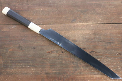 Sakai Takayuki Blue Steel (บลูสตีล) No.1 มีด Yanagiba มีดทำครัวญี่ปุ่น 300mm ด้ามไม้คะรินประดับห่วง 3ห่วง มีฝัก (ปลอก) มีด
