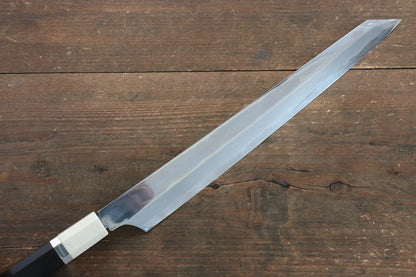 Sakai Takayuki Blue Steel (บลูสตีล) No.1 มีด Yanagiba มีดทำครัวญี่ปุ่น 300mm ด้ามไม้คะรินประดับห่วง 3ห่วง มีฝัก (ปลอก) มีด