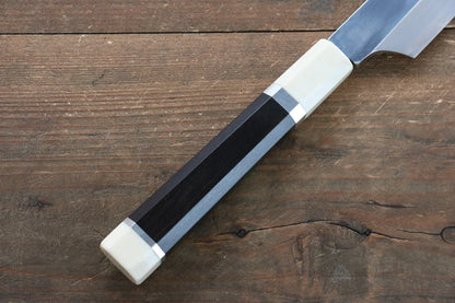 Sakai Takayuki Blue Steel (บลูสตีล) No.1 มีด Yanagiba มีดทำครัวญี่ปุ่น 300mm ด้ามไม้คะรินประดับห่วง 3ห่วง มีฝัก (ปลอก) มีด