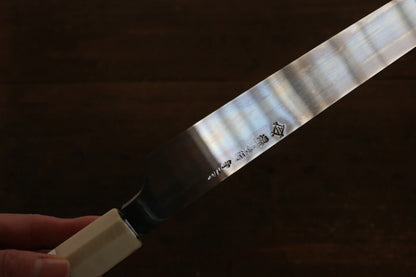Sakai Takayuki Blue Steel (บลูสตีล) No.1 มีด Yanagiba มีดทำครัวญี่ปุ่น 300mm ด้ามไม้คะรินประดับห่วง 3ห่วง มีฝัก (ปลอก) มีด