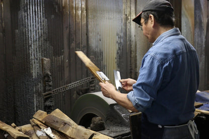 Hideo Kitaoka Blue Steel (บลูสตีล) No.2 ดามัสกัส มีด Kiritsuke Yanagiba มีดทำครัวญี่ปุ่น 240mm ด้ามไม้พะยูง