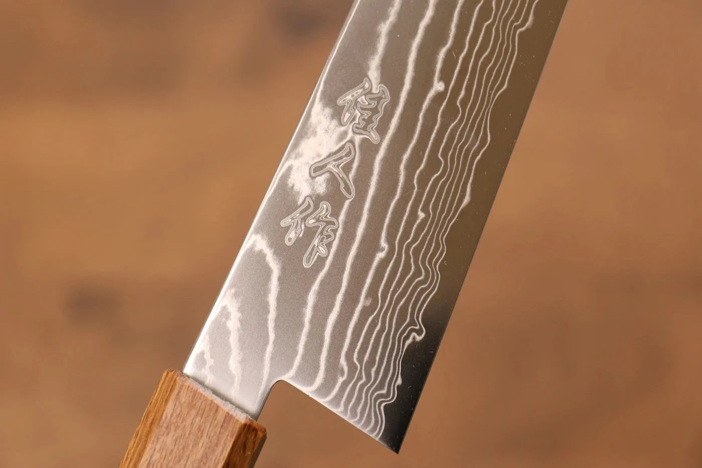 Kajin เหล็กโคบอลด์พิเศษ ดามัสกัส มีดกิวโตะ Gyuto มีดทำครัวญี่ปุ่น 240mm ด้ามไม้โอ๊กเผา (Mehakkaku)