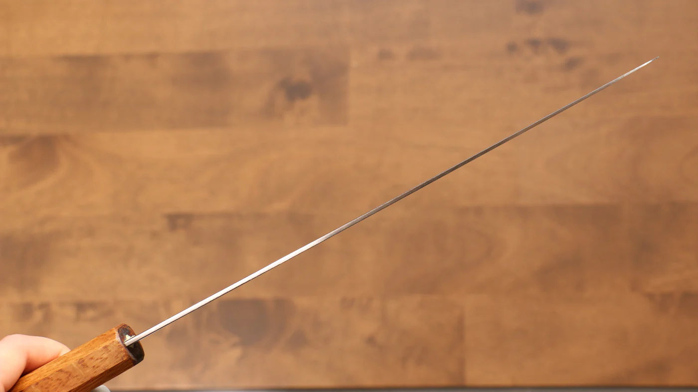 Kajin เหล็กโคบอลด์พิเศษ ดามัสกัส มีดกิวโตะ Gyuto มีดทำครัวญี่ปุ่น 240mm ด้ามไม้โอ๊กเผา (Mehakkaku)