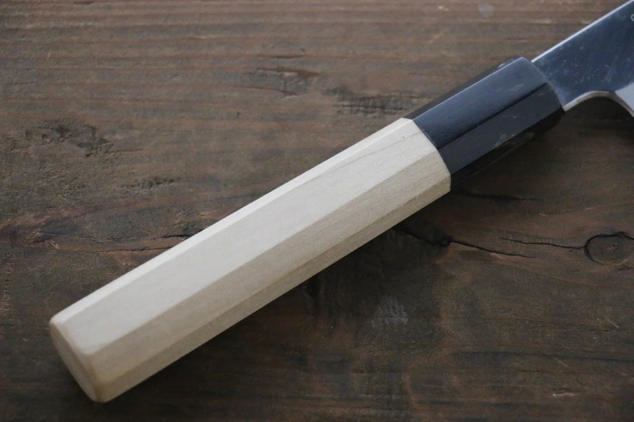 Sukenari Blue Steel (บลูสตีล) No.2 Hongasumi มีดปลอก Mukimono มีดทำครัวญี่ปุ่น 180mm ด้ามต้นเเมกโนเลีย