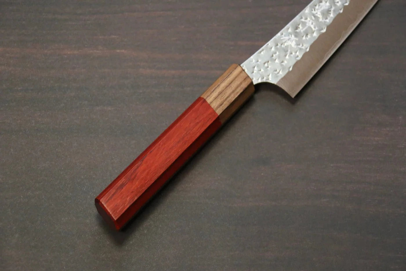 Yu Kurosaki Senko Ei R2/SG2 ลายค้อนตี มีดขนาดเล็ก  Petty มีดทำครัวญี่ปุ่น 150mm ด้ามไม้ประดู่