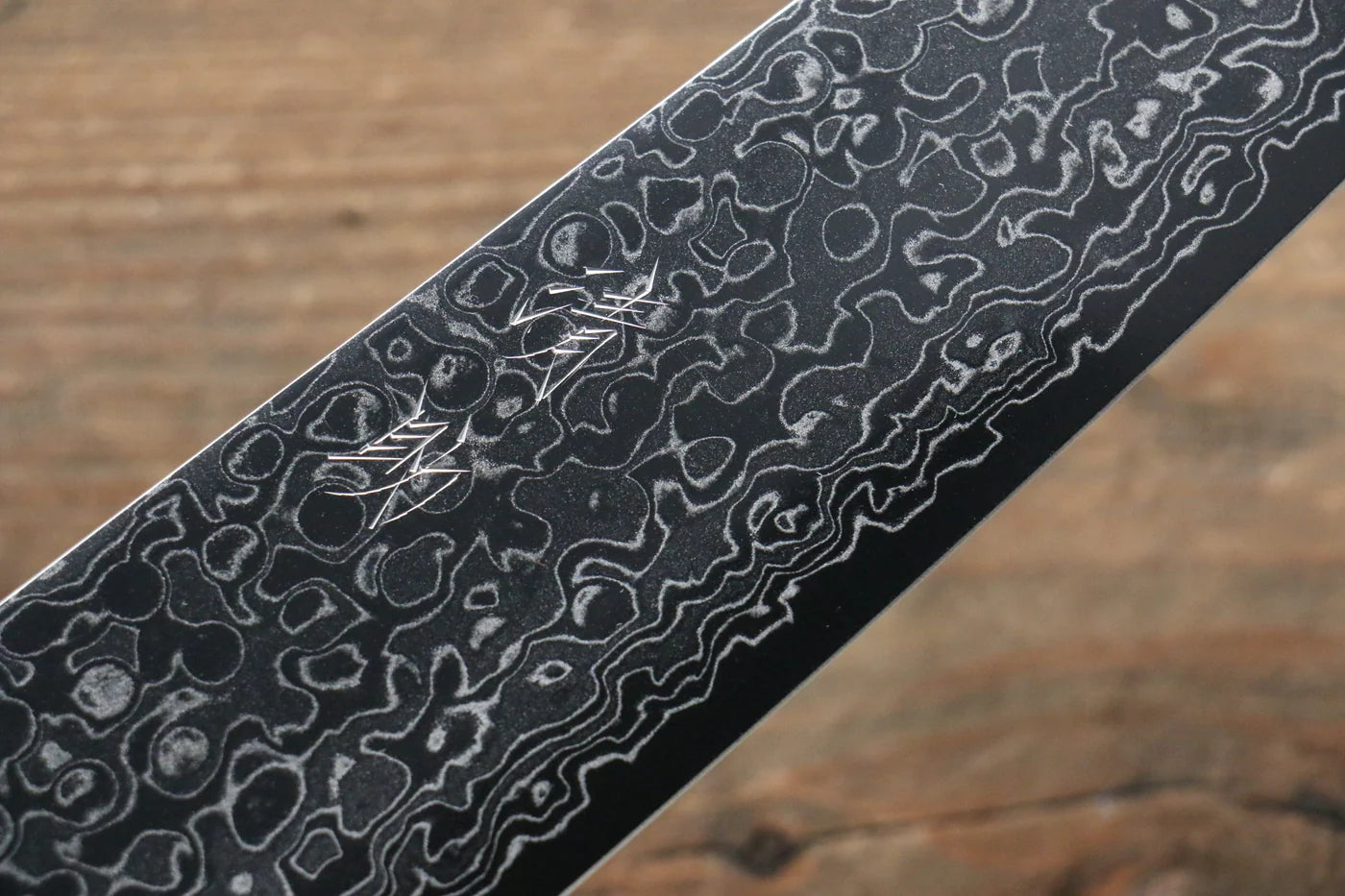 Seisuke AUS10 ดามัสกัส มีดกิวโตะ Gyuto มีดทำครัวญี่ปุ่น 210mm ด้ามไม้พะยูง