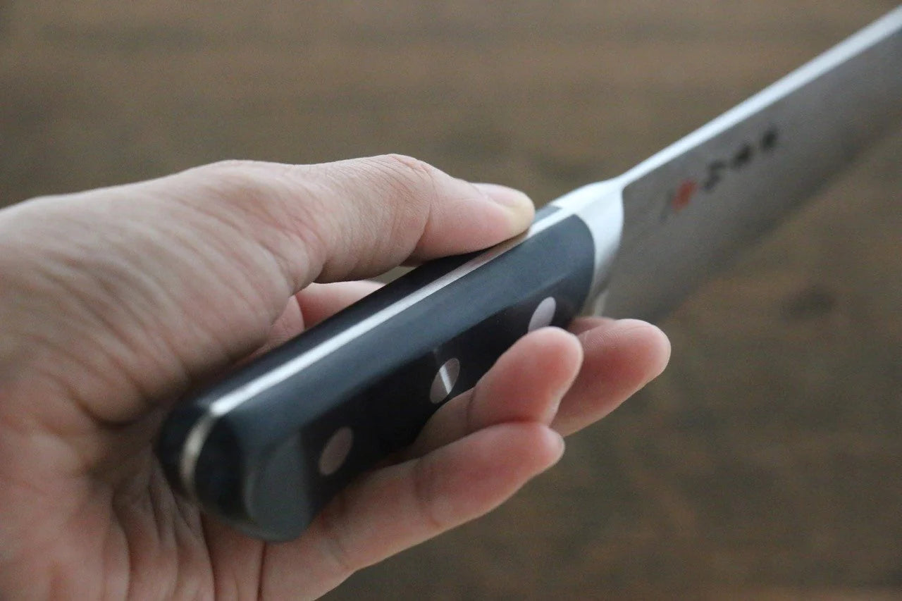 Kanetsune VG10 33 ชั้น ดามัสกัส มีด Santoku มีดทำครัวญี่ปุ่น 180mm ด้ามพลาสติก