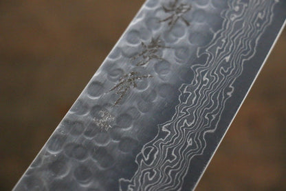 Sakai Takayuki AUS10 ดามัสกัส 45 ชั้น มีดกิวโตะ Gyuto มีดทำครัวญี่ปุ่น 210mm ด้ามไม้พะยูง