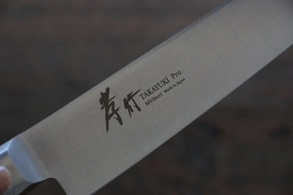 Sakai Takayuki โปร โมลิบดินัม INOX มีดเลาะเอ็น Sujihiki มีดทำครัวญี่ปุ่น 240mm