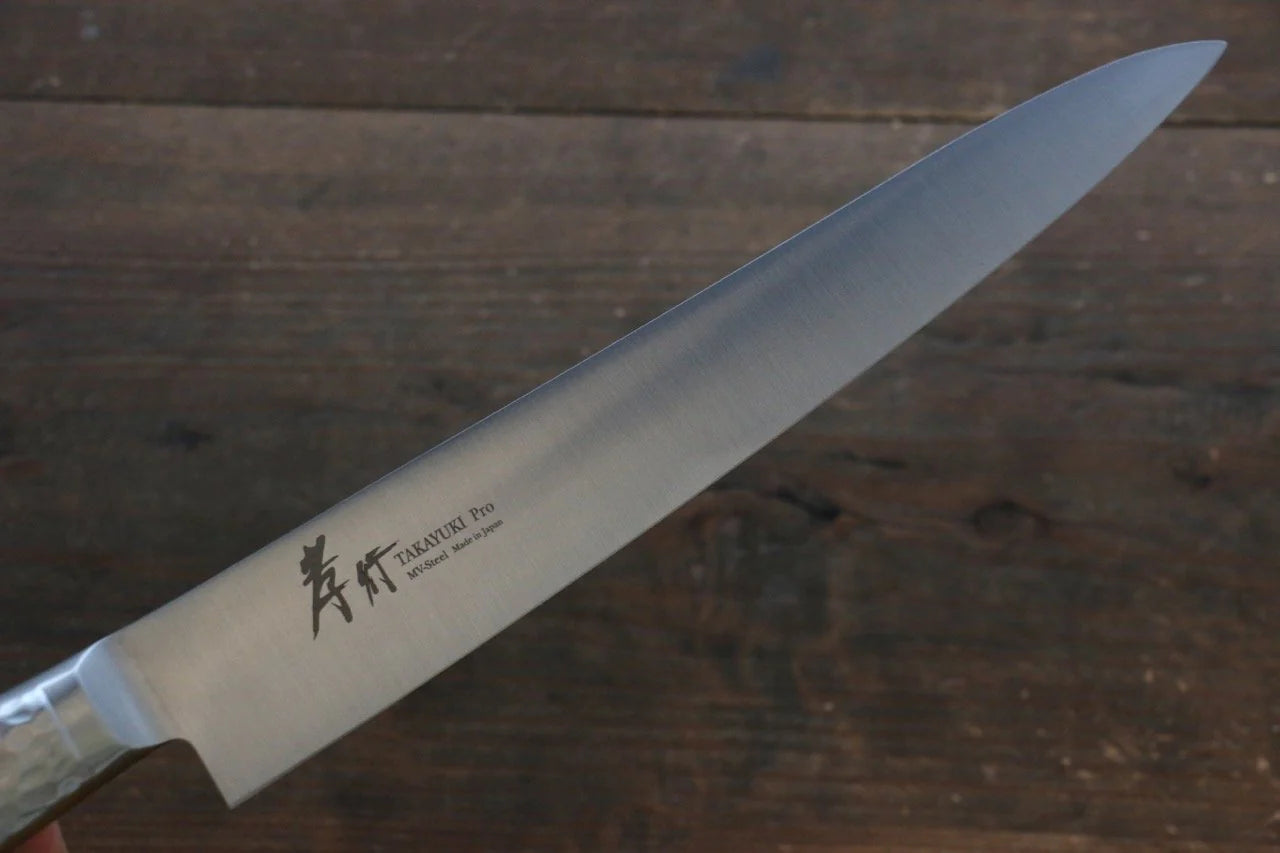 Sakai Takayuki โปร โมลิบดินัม INOX มีดเลาะเอ็น Sujihiki มีดทำครัวญี่ปุ่น 240mm